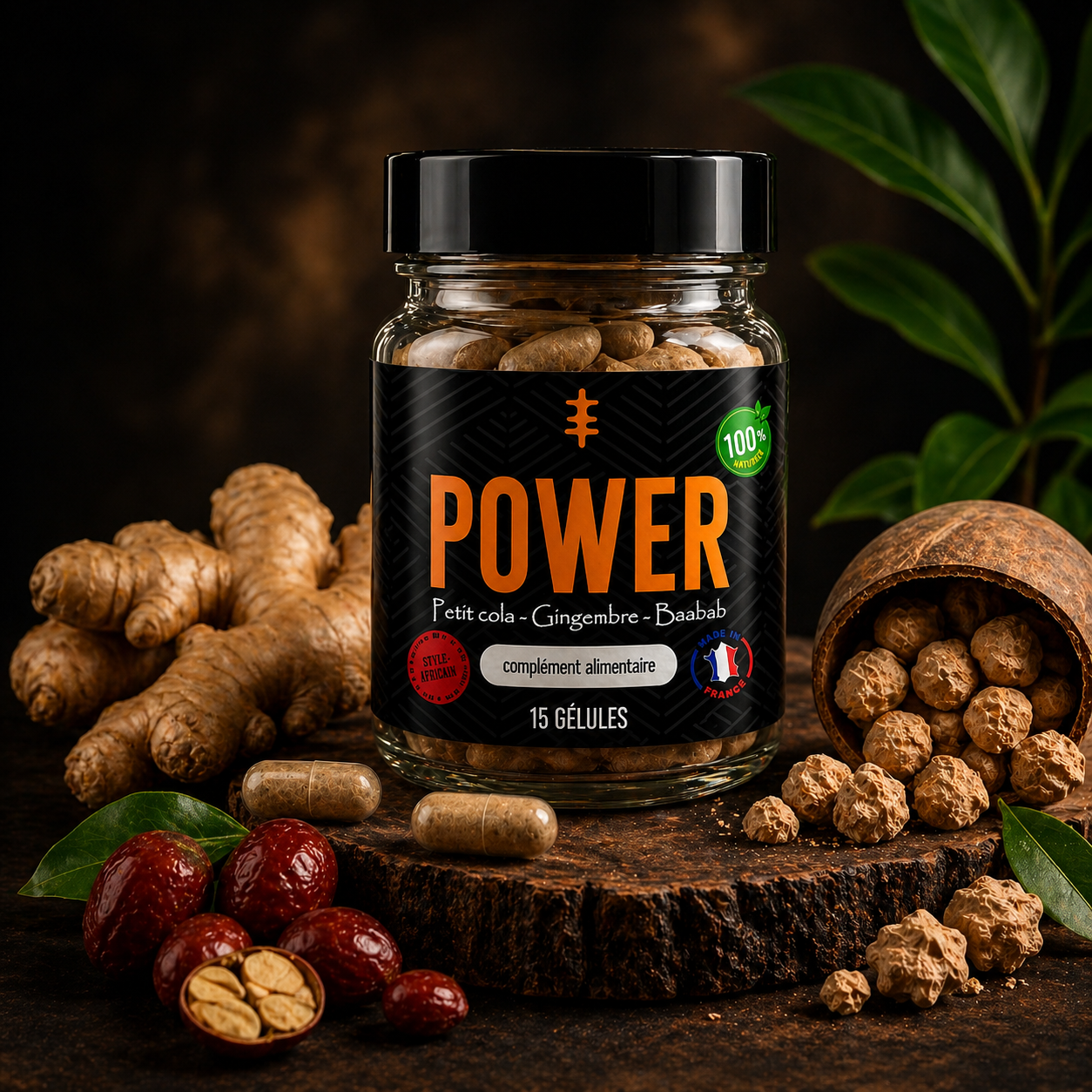 POWER CAPS – Énergie naturelle