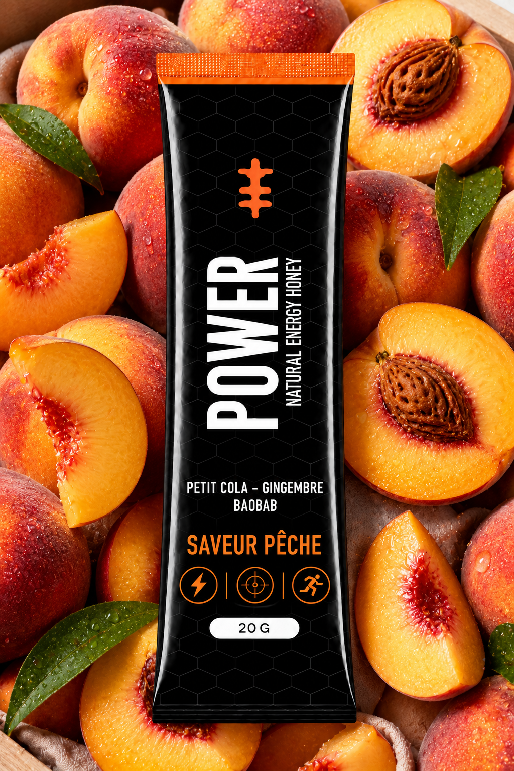 POWER HONEY – saveur pêche